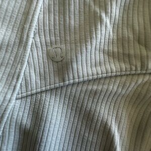 Lululemon Brushed Softstreme Ribbed Zip Flare Pants Size 2